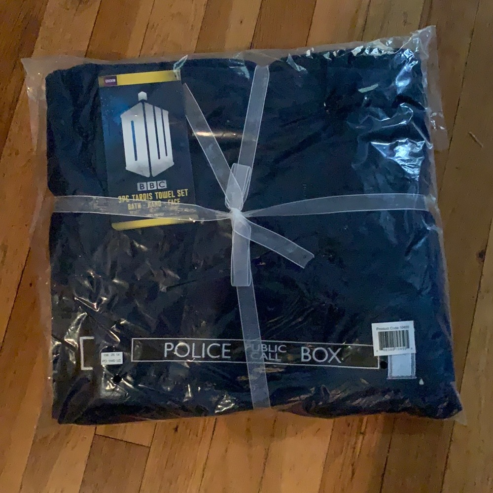 3 PC TARDIS Towel Set